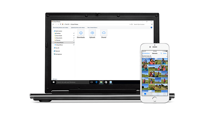 تثبيت واستخدام برنامج اي كلاود iCloud علي ويندوز Windows 10