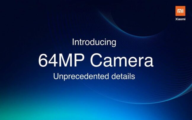 Xiaomi ستكشف عن هاتف جديد بكاميرا بدقة 64MP 1