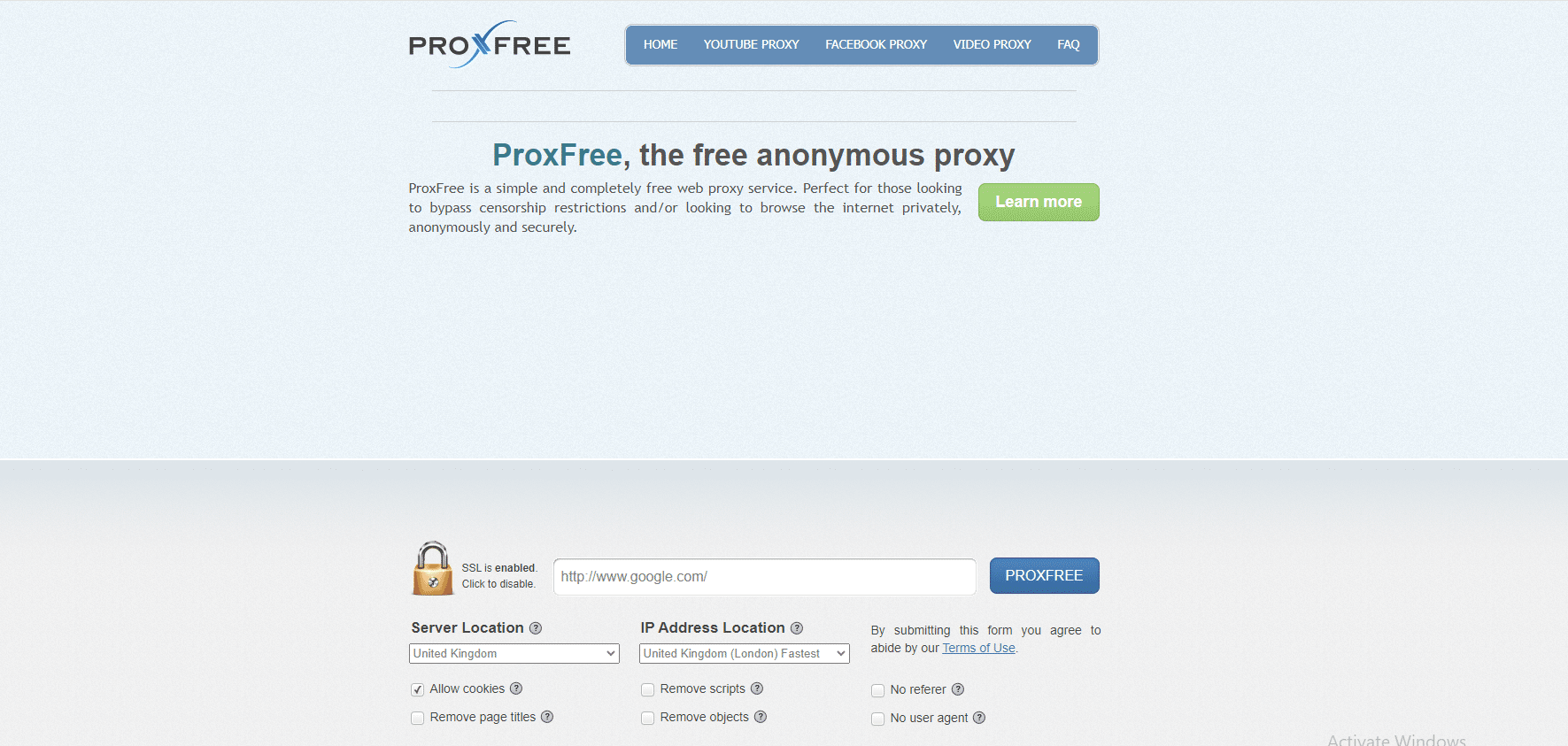 Proxfree