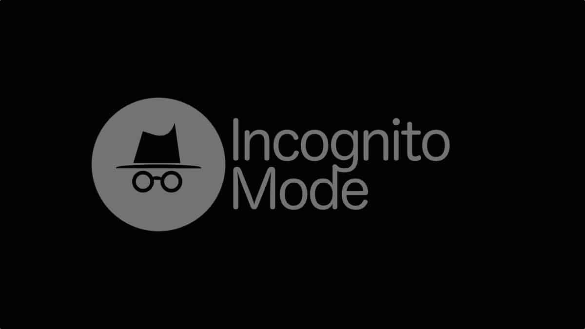 Incognito mode in Chrome