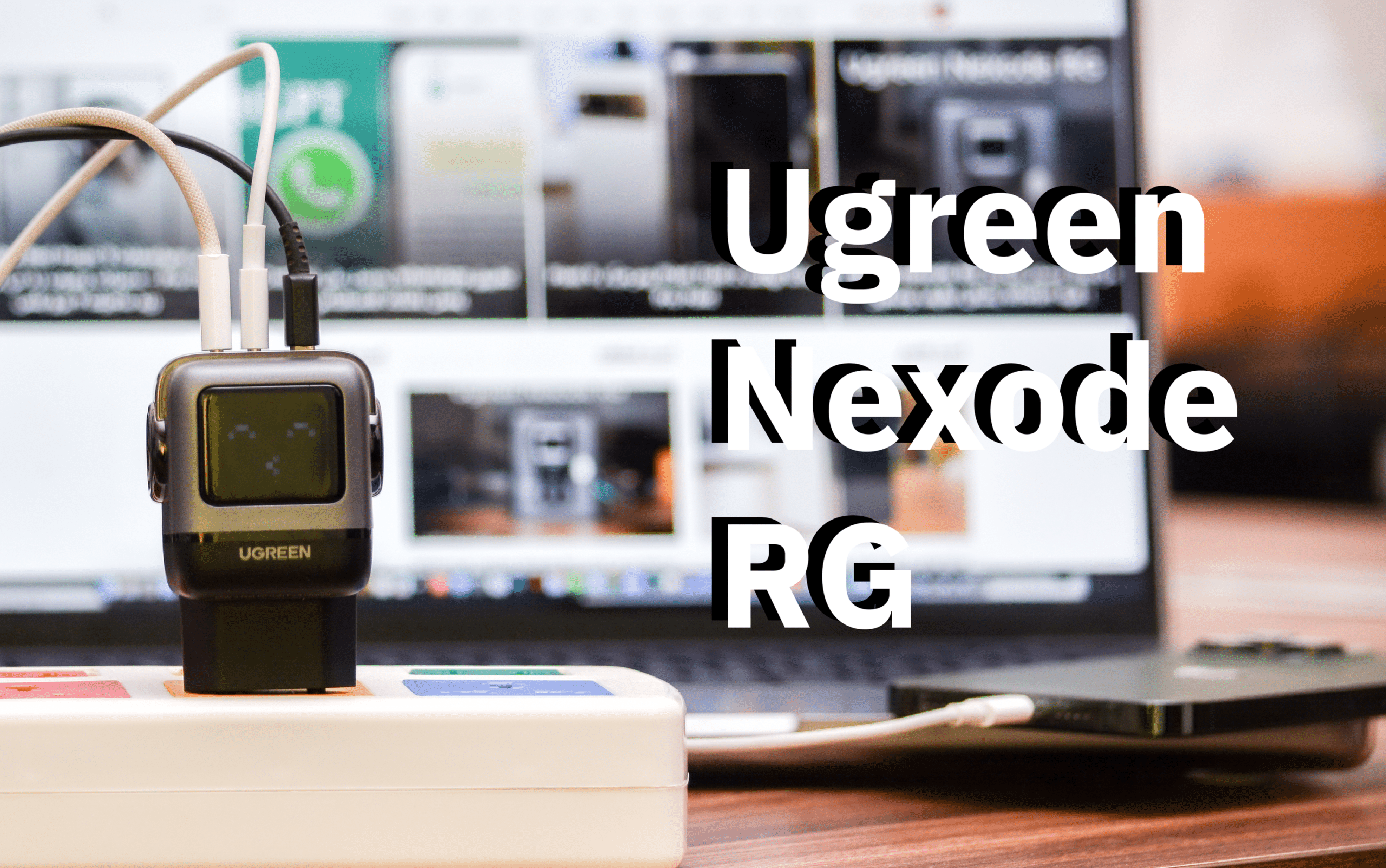 مراجعة وسعر شاحن Ugreen Nexode RG | قوة 65Watt بشكل لطيف وصغير 14