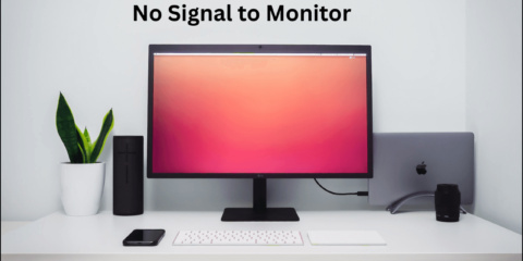 no signal on the computer screen
