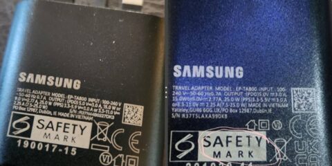 Find out the original Samsung charger