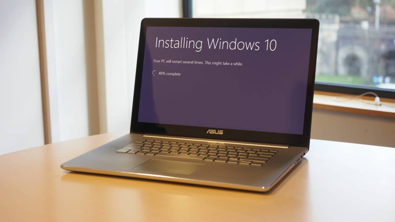 How to install Windows 10 on an HP laptop