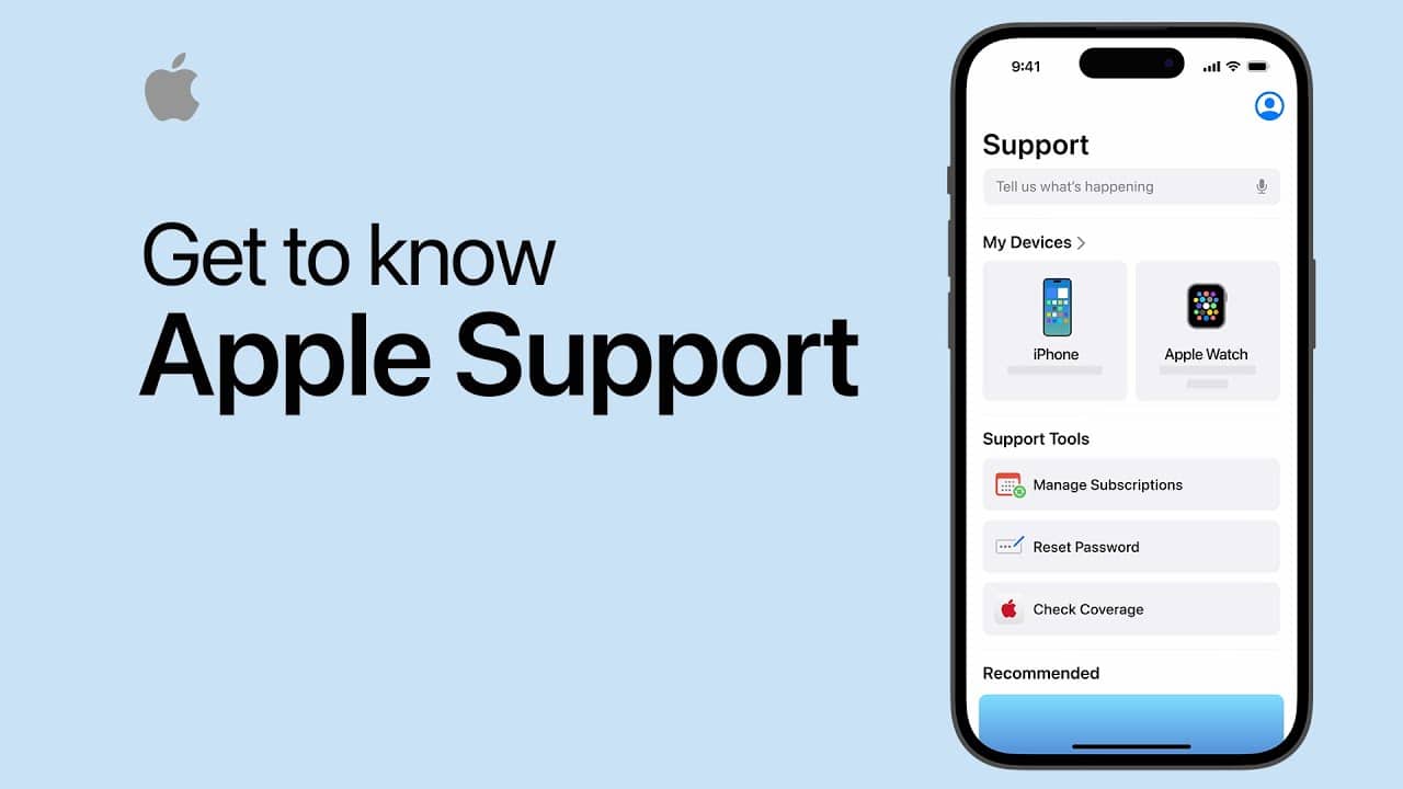 apple support