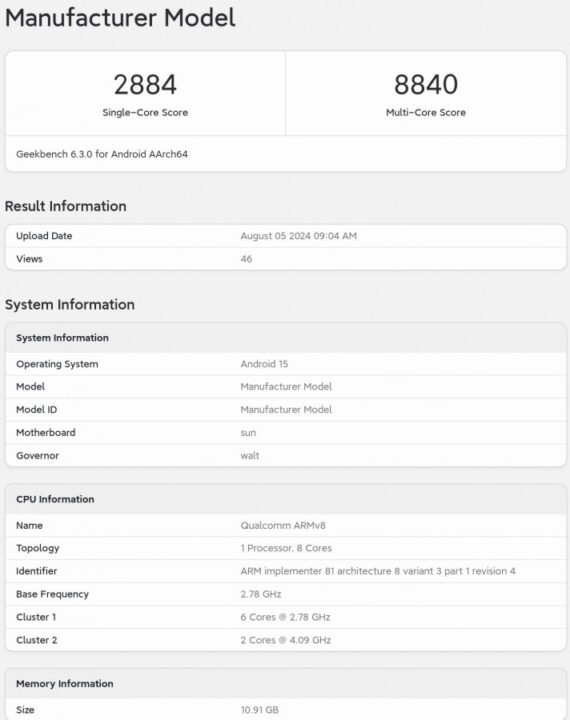 معالج Snapdragon 8 Gen 4