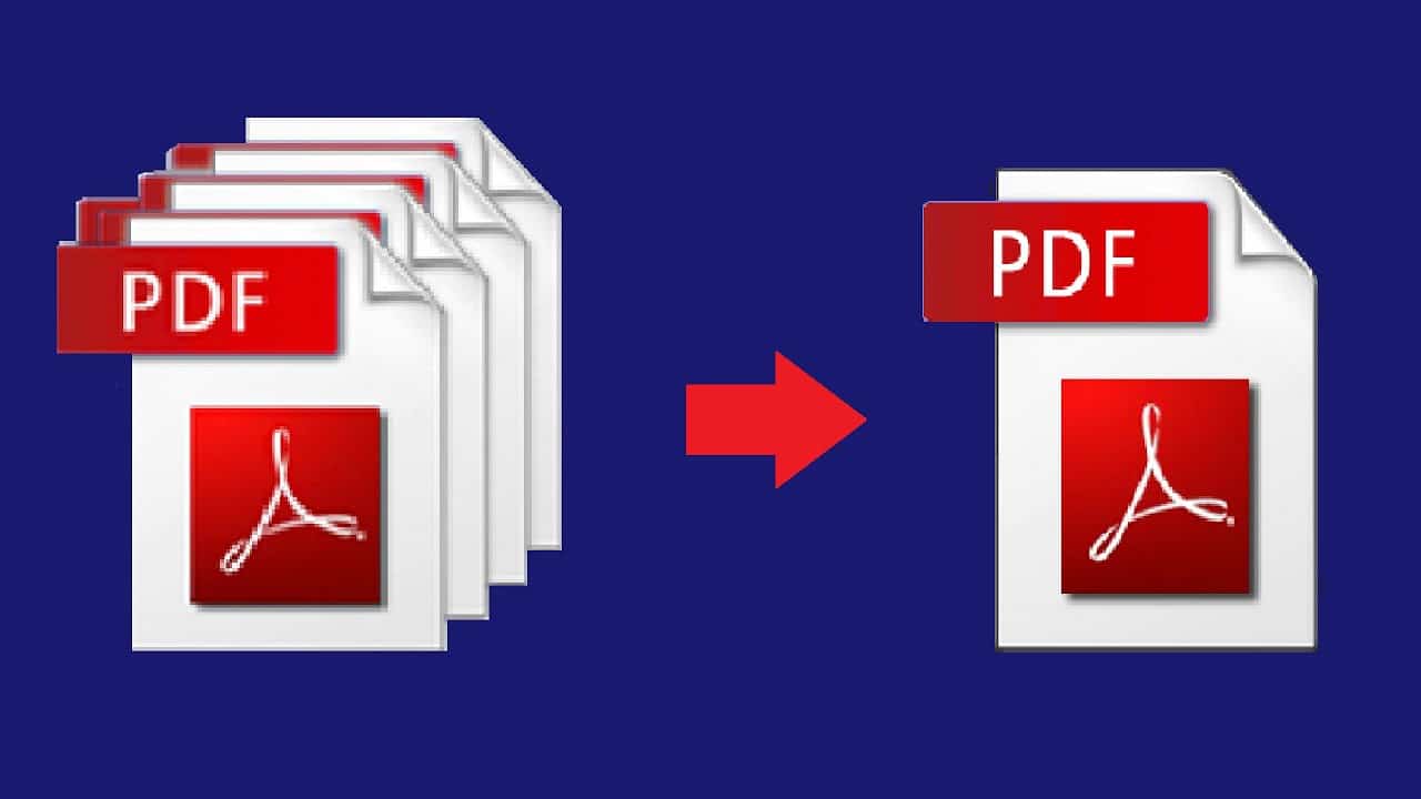 دمج ملفات PDF