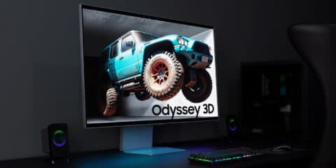 شاشة Samsung Odyssey 3D