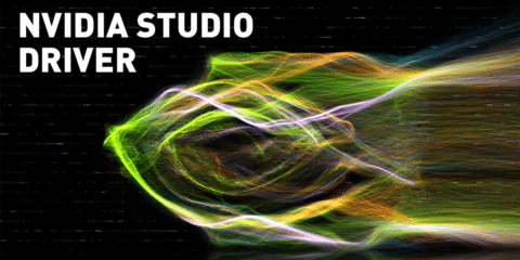 تقنية NVIDIA Studio Driver