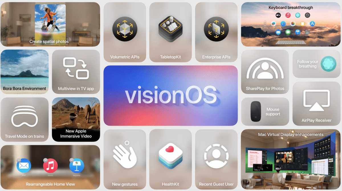 أنظمة visionOS 2.1 و tvOS 18.1