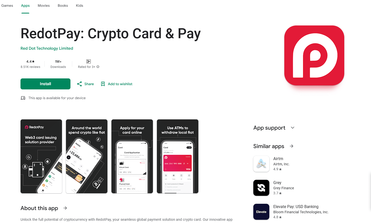 حل مشكلة الدفع بالدولار باستعمال بطاقة Redotpay بديلة كارت المشتروات 2