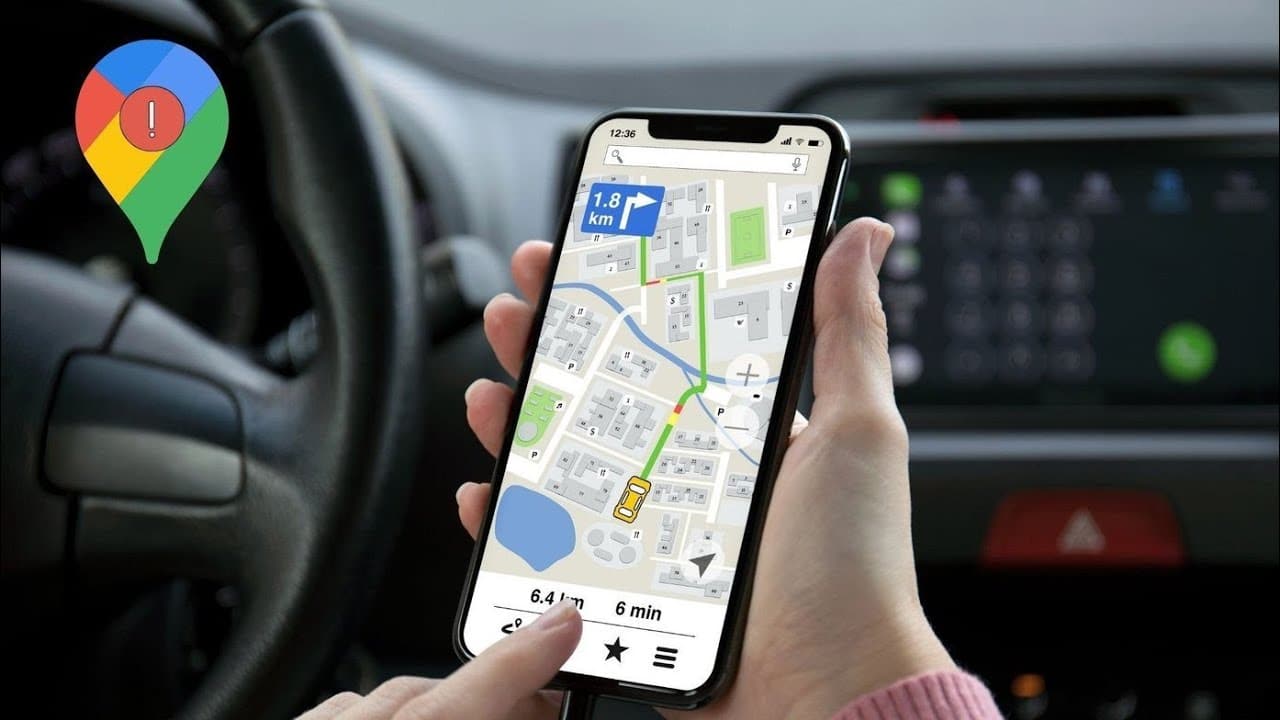 مشكلة عدم عرض خرائط Google لحركة المرور على Android وiPhone