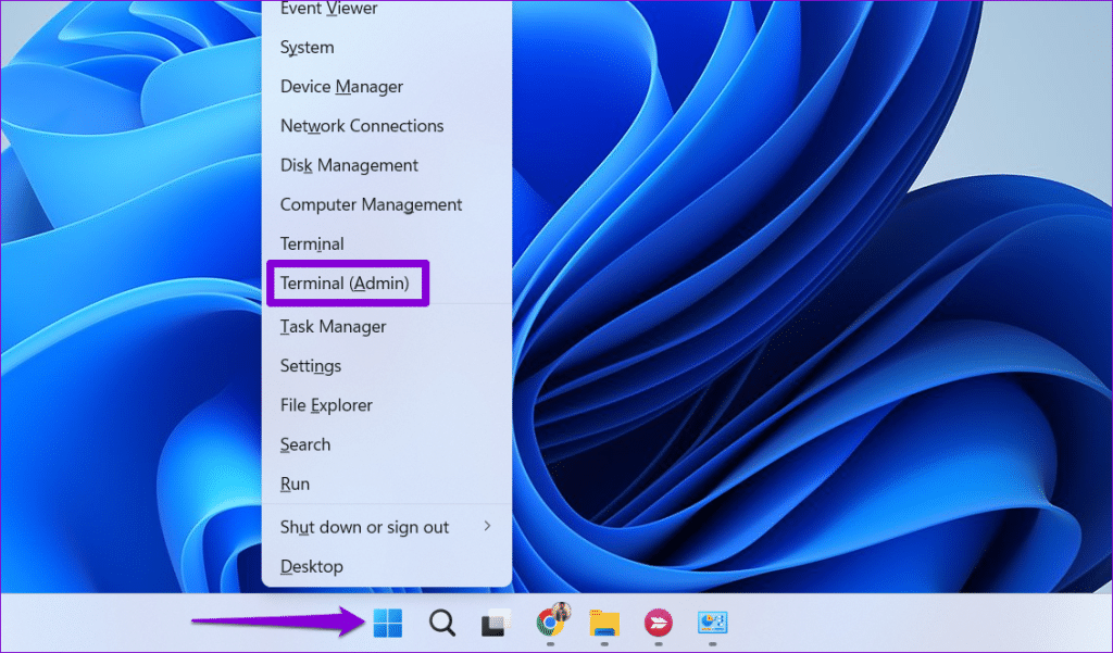 فتح Task Manager