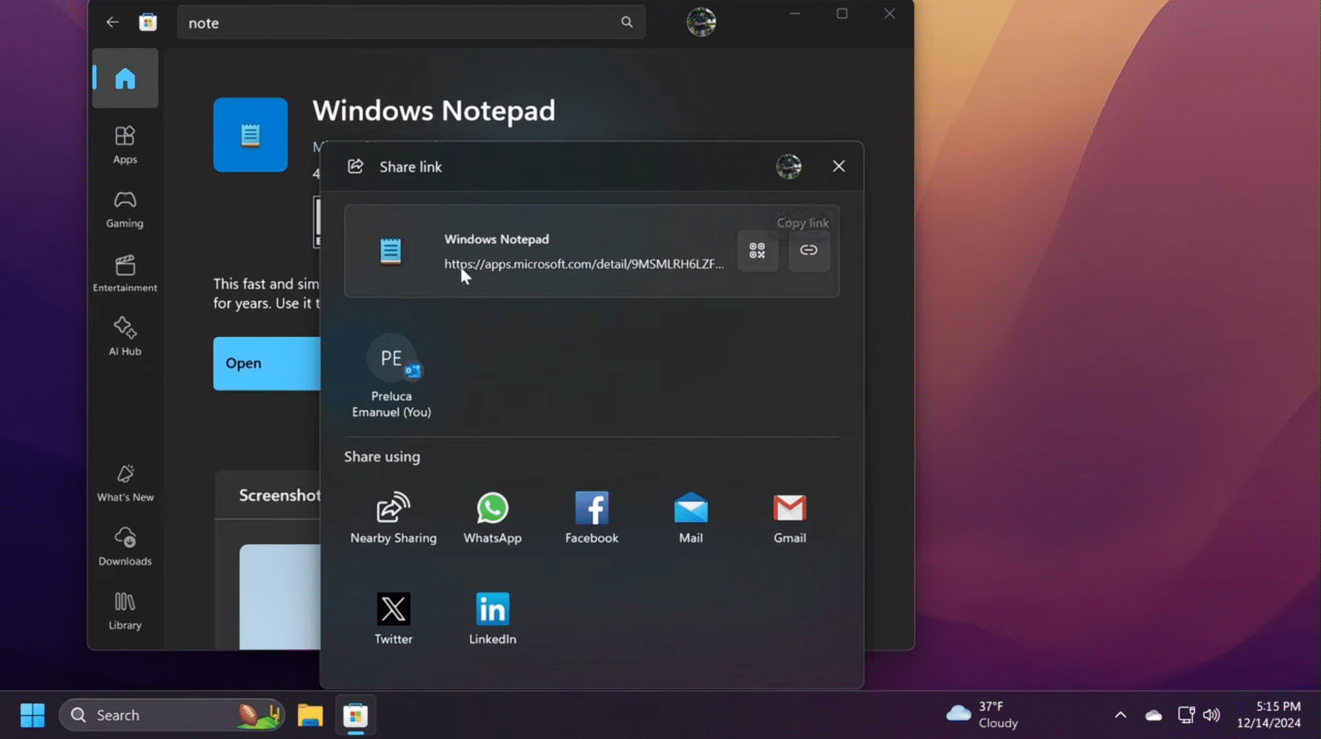 New Windows 11 Build 22635.4655