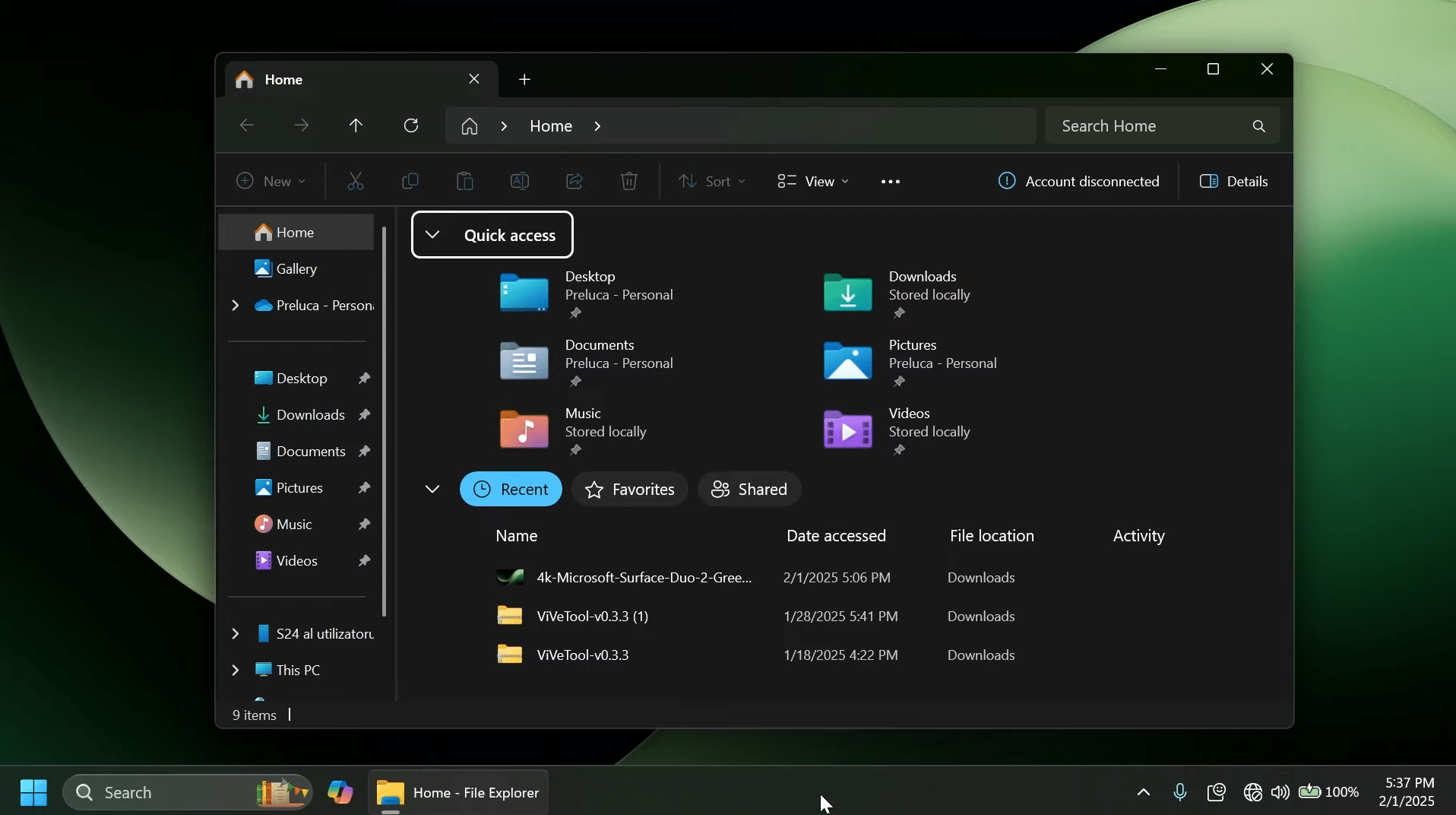 New Windows 11 Build 26120.3073