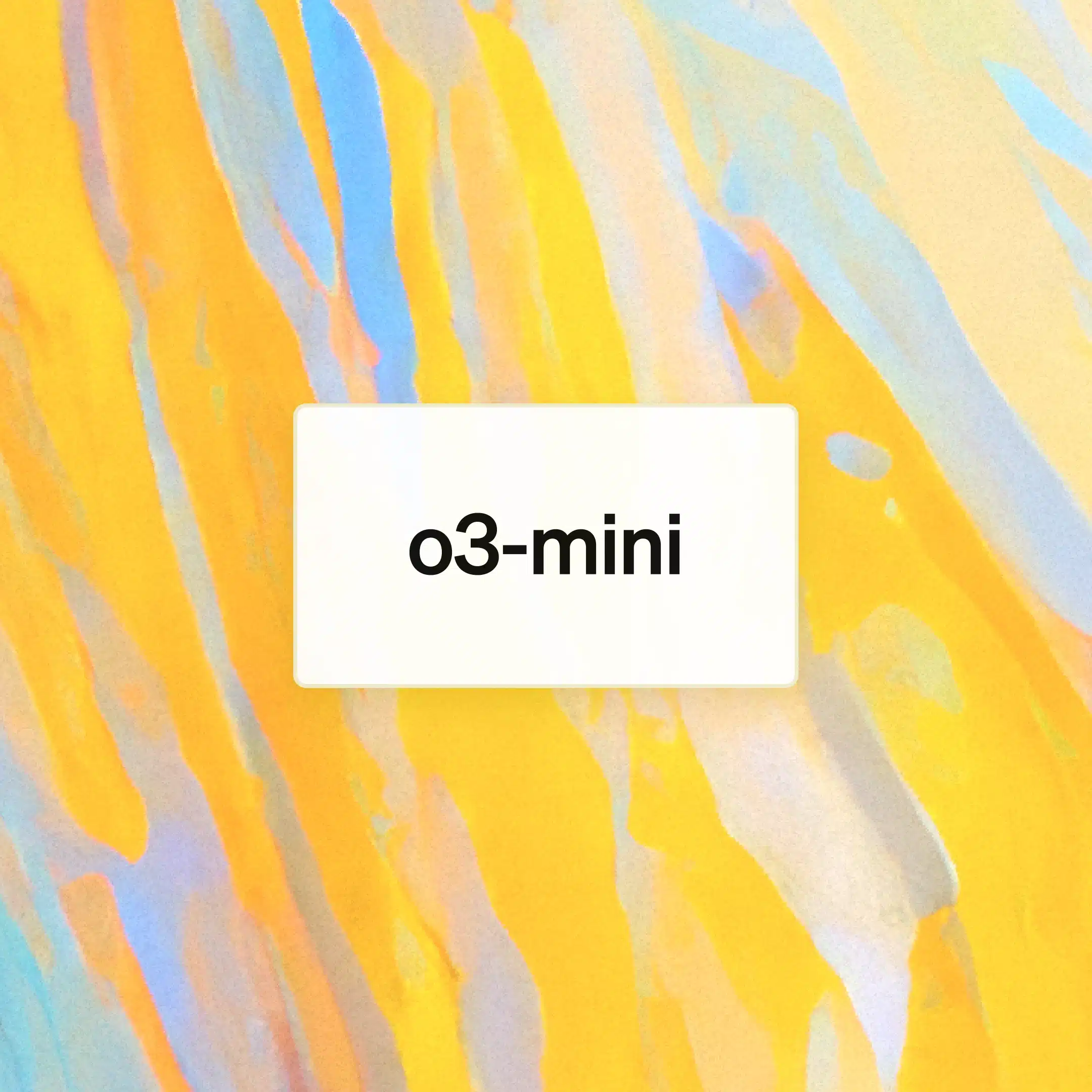 نموذج o3-mini