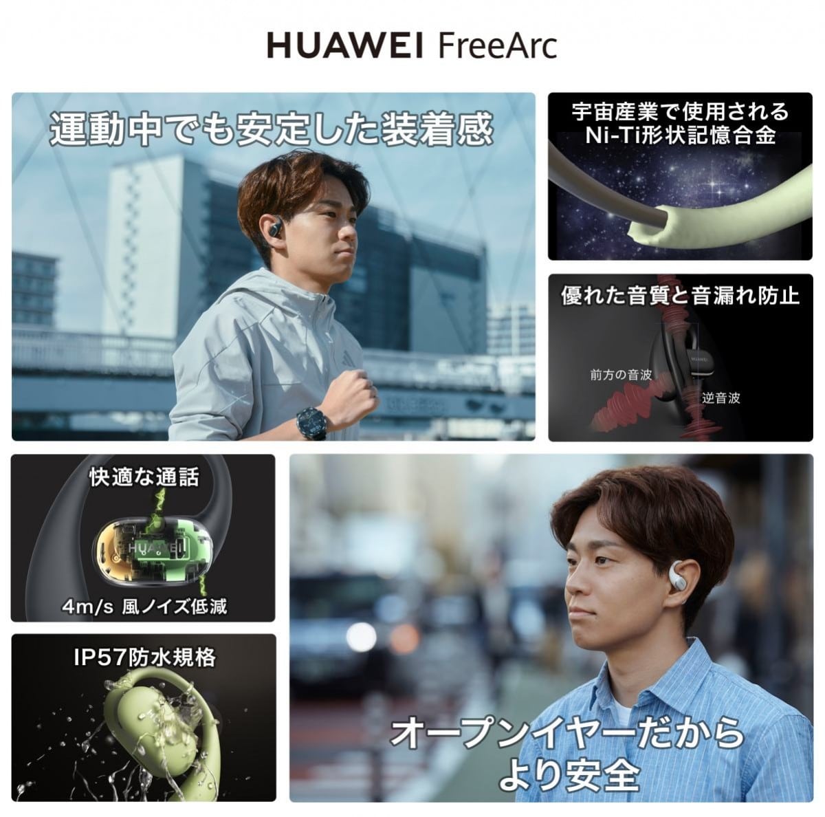 سماعات Huawei FreeArc TWS