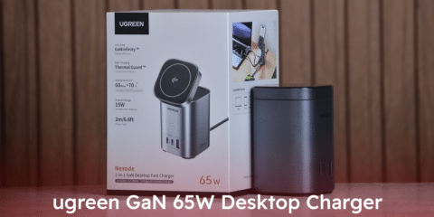 مراجعة شاحن UGREEN Nexode 65W GaN Charging Station | صديق الايفون الجديد 4